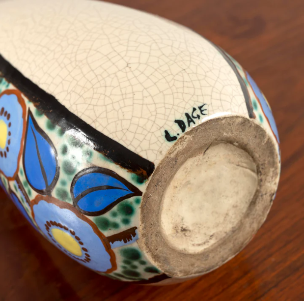 Céramique art deco, Louis Dage, circa 1925 – Image 2