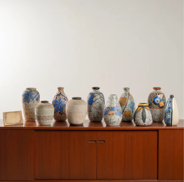 Céramique art deco, Louis Dage, circa 1925 – Image 3