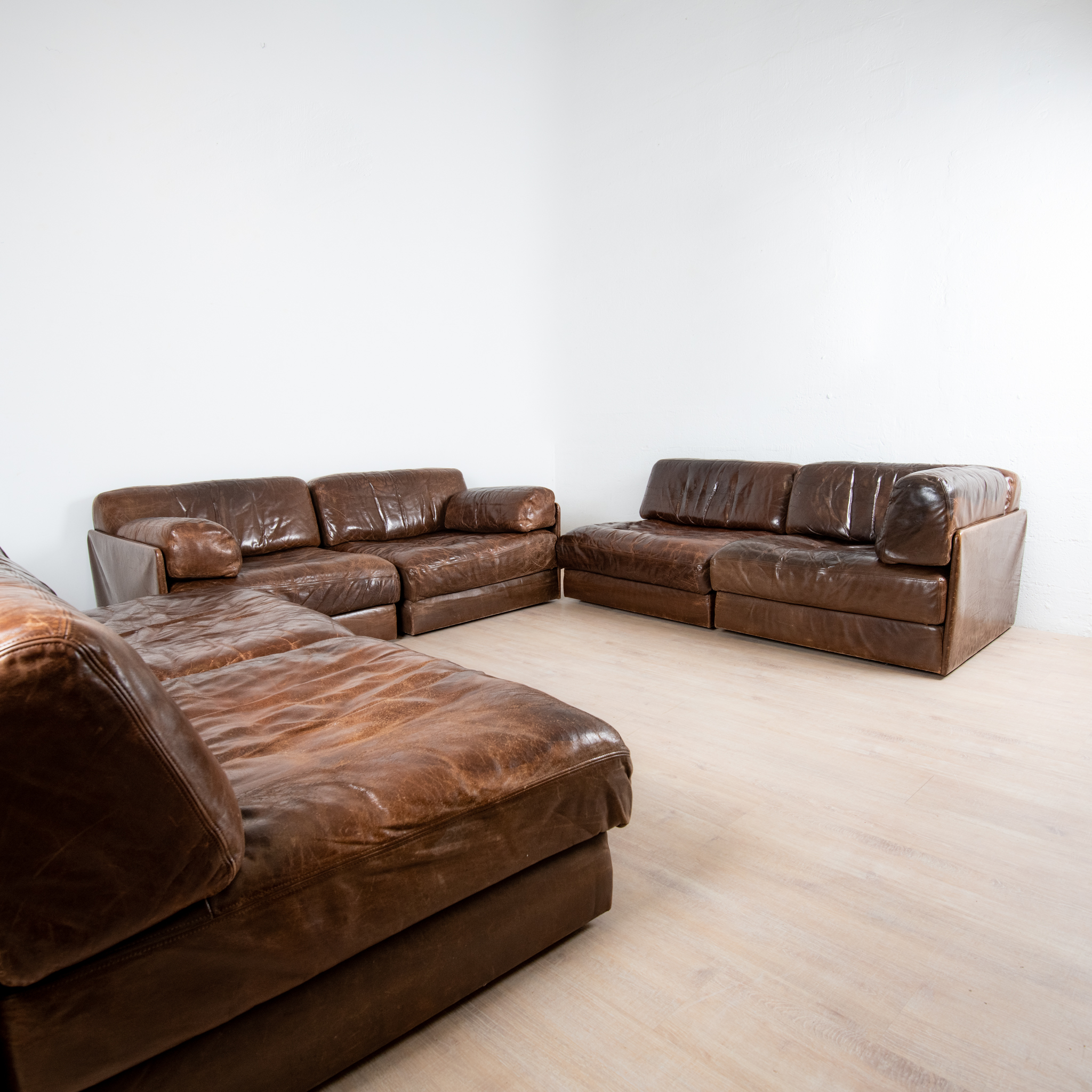 Salon en cuir DS-76, De Sede, Suisse 1970 – Image 7