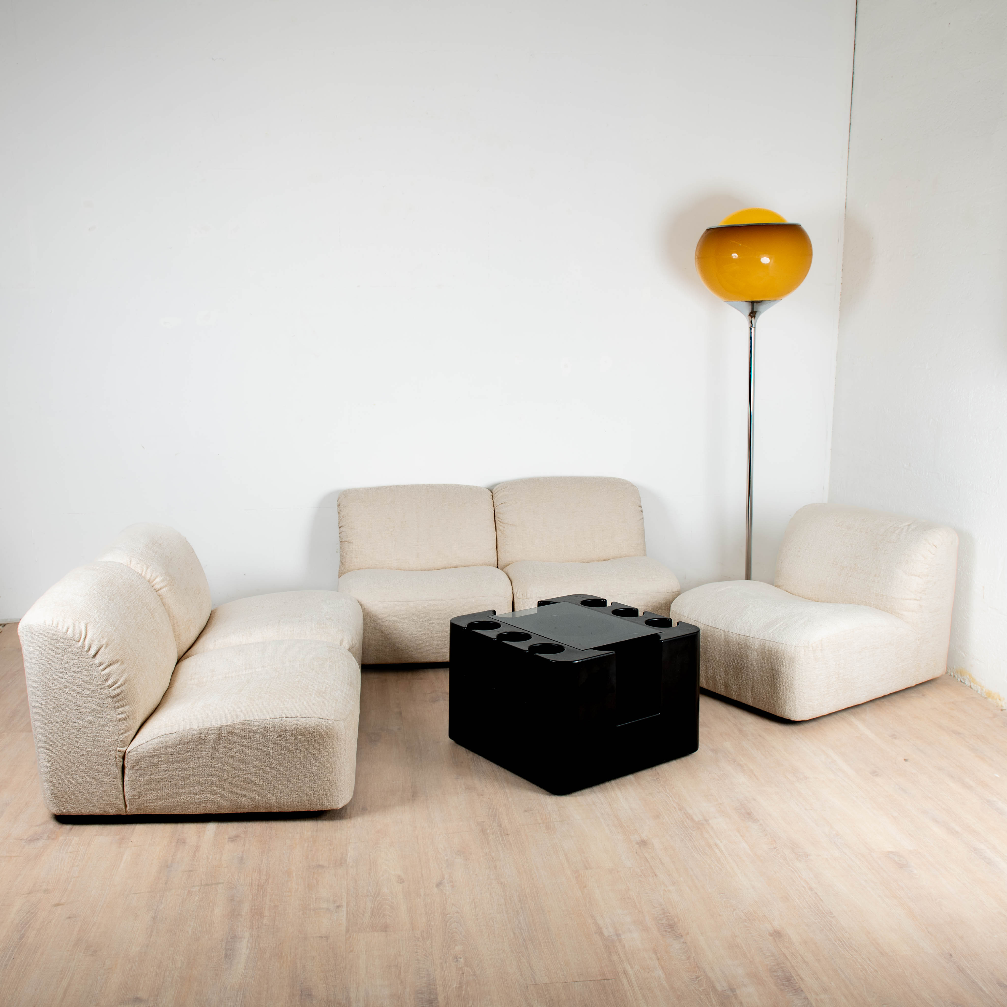 5 fauteuils modulables série "Deca" par Tito Agnoli pour Arflex, 1960 – Image 7