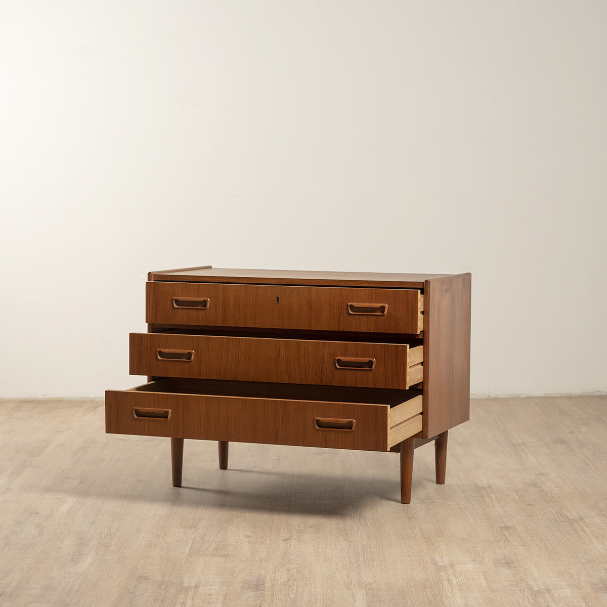 Commode vintage en teck de Gunnar Nielsen Tibergaard, Danemark 1960 – Image 2