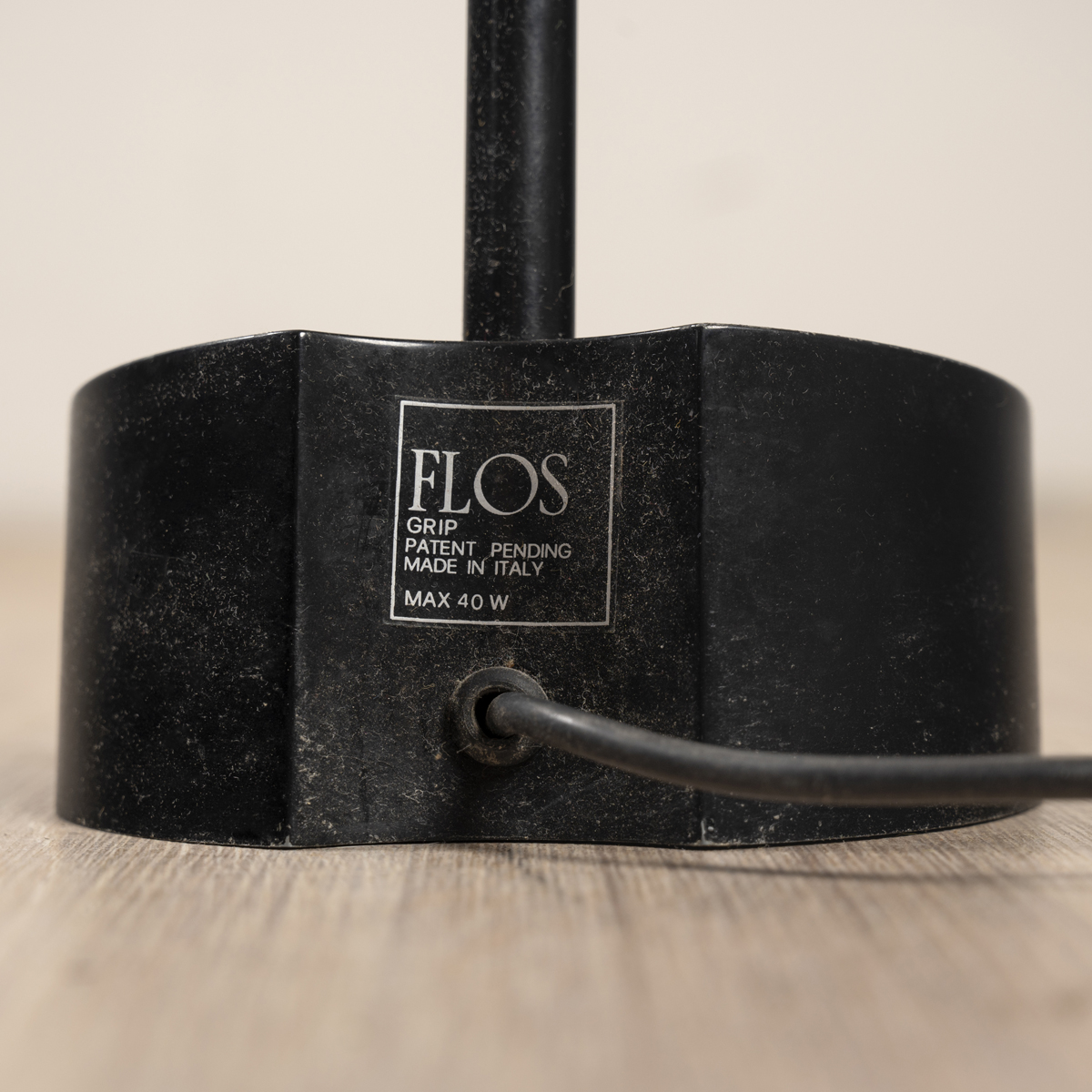 Lampadaire Black Grip par Achille Castiglioni pour Flos, Italie, 1985 – Image 3