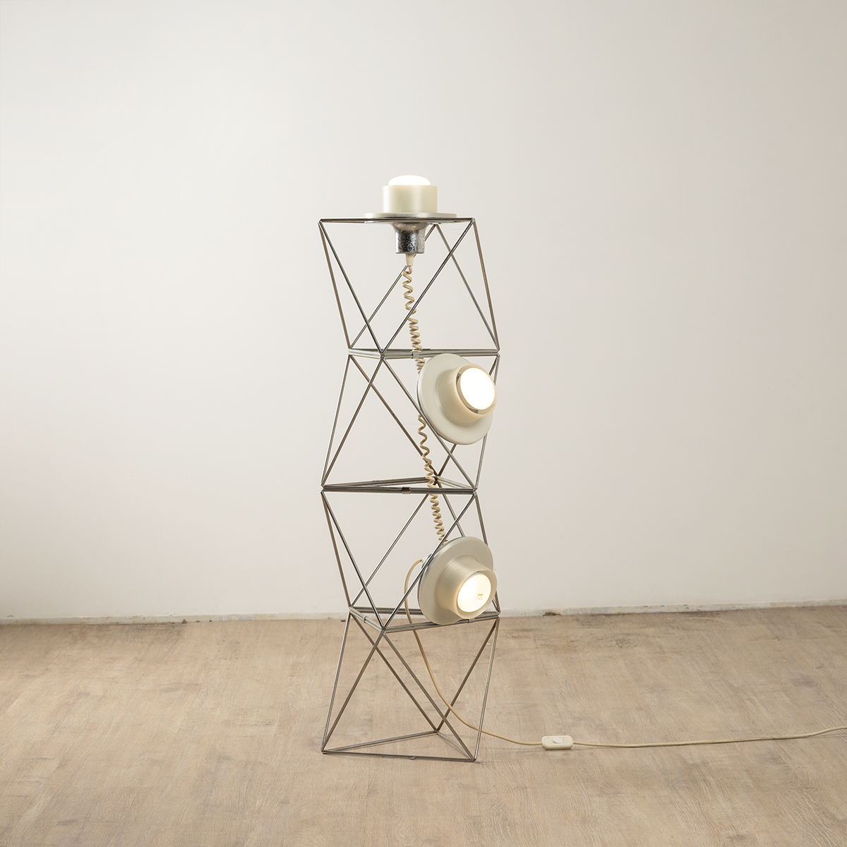 Lampadaire "Poliedra" Felice Ragazzo pour Guzzini