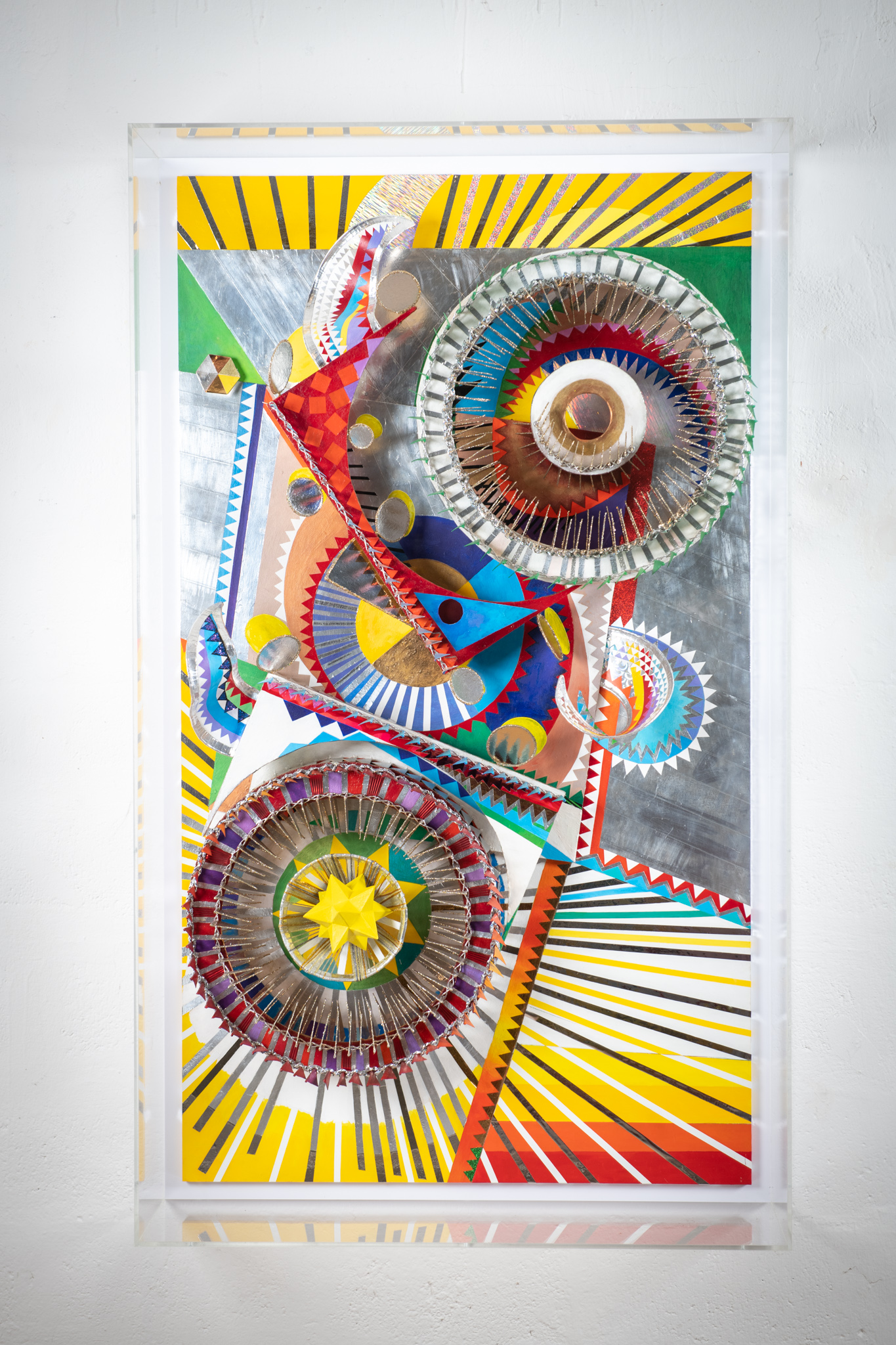 Sculpture murale de Sophie Garralon, 2019